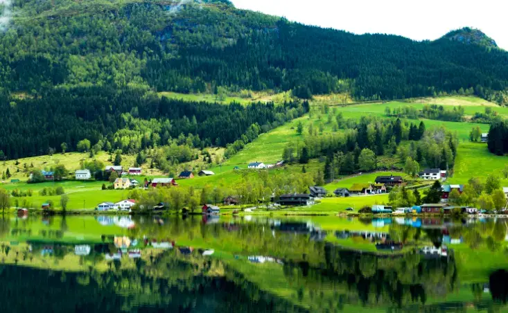  a valley in Norway