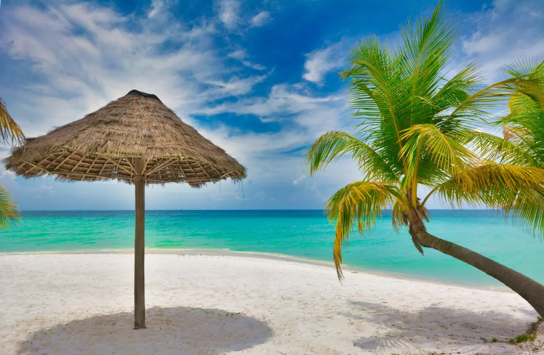 Beach in Siem Reap in Cambodia