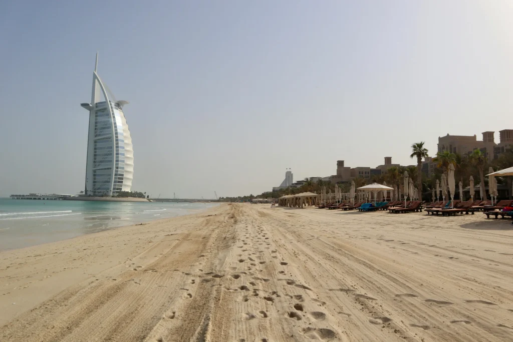 Beach in Dubai- Cheap Places to Visit in Dubai with Family