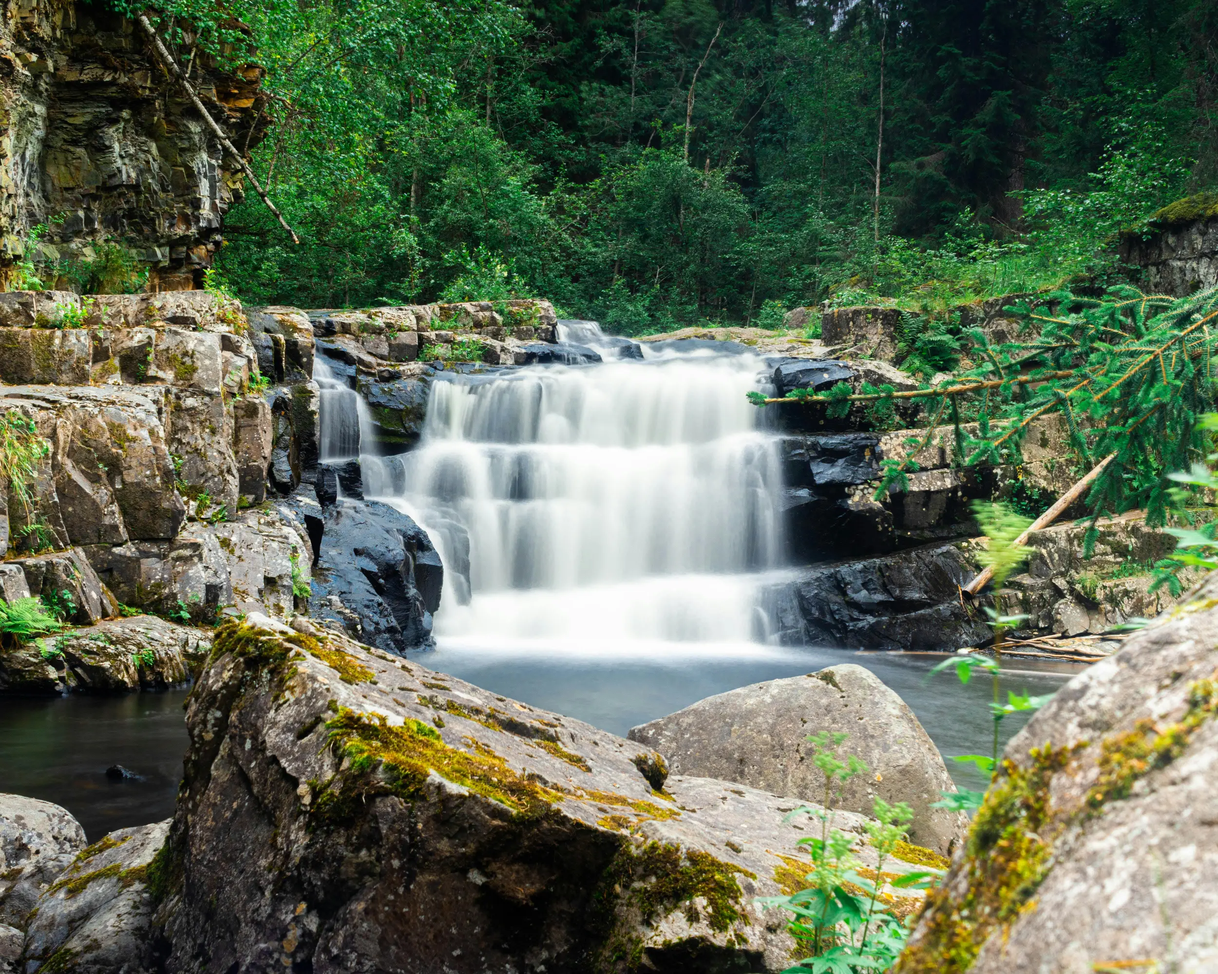 waterfall in Lillehammer