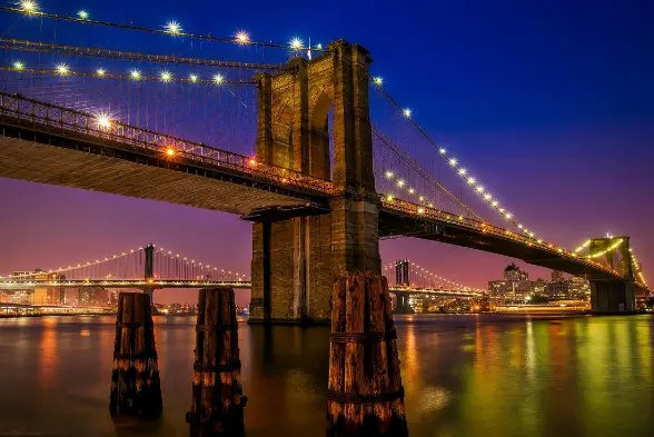 view of Brooklyn Bridge