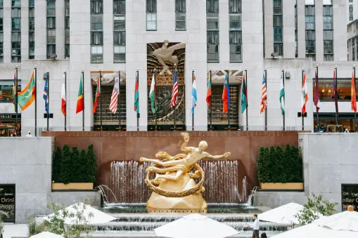 view of Rockefeller Center